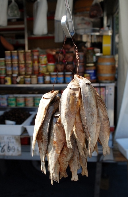 Pesce essiccato e salato