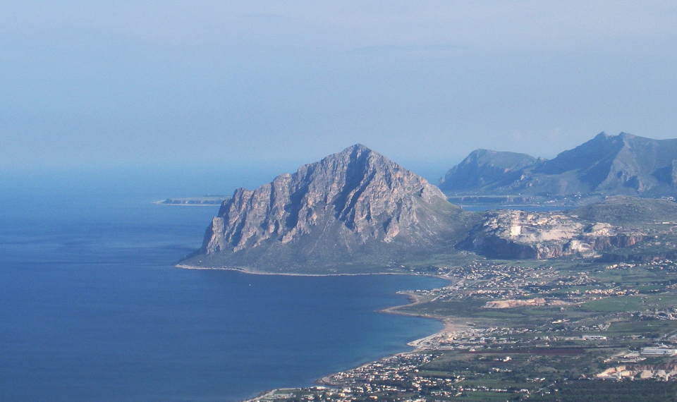 Erice panorama Cofano